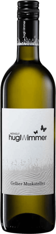 11,95 € Envio grátis | Vinho Branco Hugl Wimmer Trocken — Seco Gelb — Amarelo