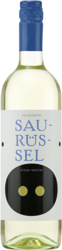 12,95 € Free Shipping | White Wine Hugl Wimmer Saurüssel Trocken — Dry D.A.C. Weinviertel