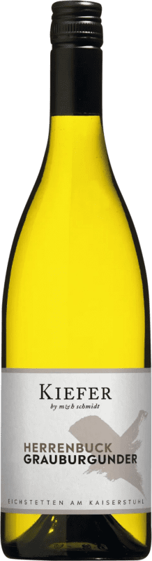 10,95 € | Vinho Branco Friedrich Kiefer Trocken — Seco Kabinett — Colheita Madura I.G. Baden Baden Alemanha Pinot Cinzento 75 cl