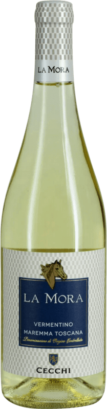 Kostenloser Versand | Weißwein Cecchi La Mora Trocken D.O.C. Maremma Toscana Toskana Italien Vermentino 75 cl