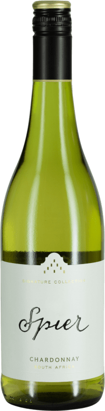 Kostenloser Versand | Weißwein Spier Trocken Signature W.O. Western Cape Südafrika Chardonnay 75 cl