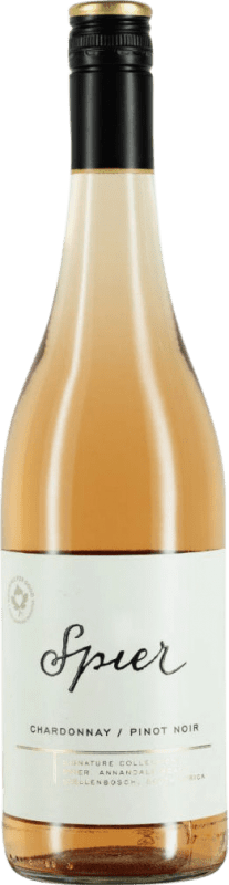 Envio grátis | Vinho Rosé Spier Chardonnay Pinot Noir Trocken — Seco Rosé, Signature W.O. Western Cape África do Sul Pinot Noir, Chardonnay 75 cl