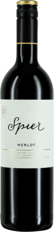 Kostenloser Versand | Rotwein Spier Trocken Signature W.O. Western Cape Südafrika Merlot 75 cl