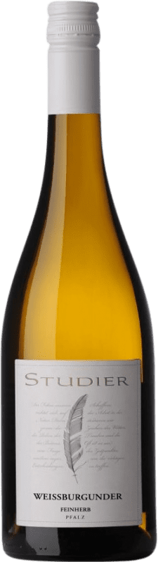 Kostenloser Versand | Weißwein Weingut Studier Semiseco — Halbtrocken Q.b.A. Pfälz Pfälz Deutschland Pinot Blanc — Weißburgunder 75 cl