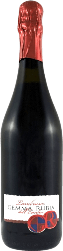 12,95 € | Roter Sekt Branchini. Gemma Rubia Trocken I.G.T. Emilia Romagna Emilia-Romagna Italien Lambrusco 75 cl