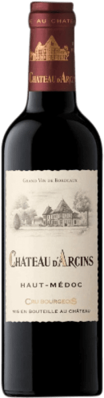 18,95 € 送料無料 | 赤ワイン Castel Châteaux & Grands Crus Château d'Arcins Trocken — 辛口 Cru Bourgeois A.O.C. Haut-Médoc ハーフボトル 37 cl