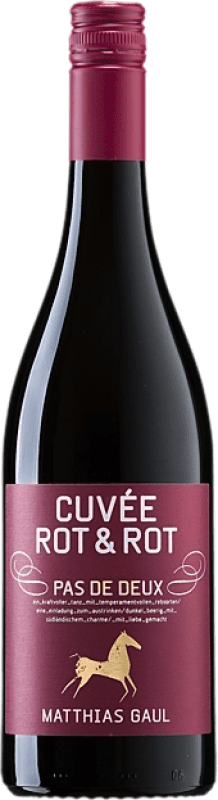 Envio grátis | Vinho Tinto Matthias Gaul Pas de Deux Trocken — Seco Cuvée Q.b.A. Pfälz Pfälz Alemanha Merlot 75 cl
