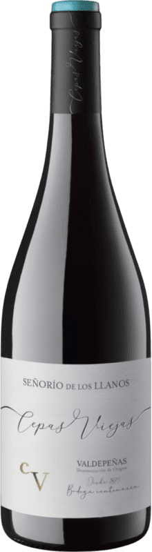 Free Shipping | Red Wine Los Llanos Señorío Cepas Viejas — Old Vines D.O. Valdepeñas Spain 75 cl