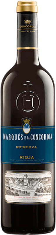 11,95 € Kostenloser Versand | Rotwein Marqués de La Concordia Santiago Reserve — Gereift D.O.Ca. Rioja