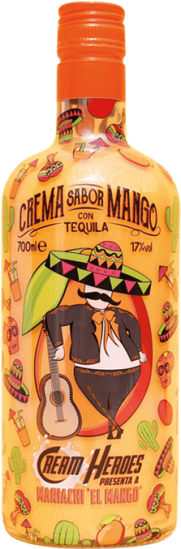 11,95 € | Cream Liqueur Cream Heroes Mariachi Mexico 70 cl Mango, Tequila
