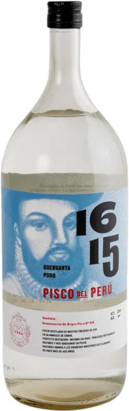 67,95 € | Pisco 1615 Quebranta Peru Special Bottle 2 L