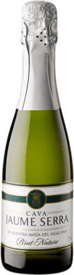 3,95 € | White Sparkling Wine Jaume Serra Brut Nature D.O. Cava Catalonia Spain Macabeo, Xarel·lo, Parellada Half Bottle 37 cl