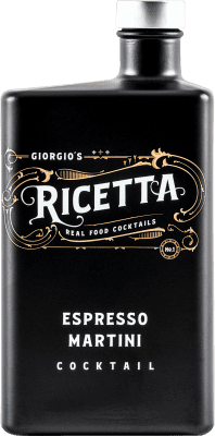 21,95 € | Bitter-Aperitif Giorgio's Ricetta Italien Medium-Flasche 50 cl Caffè Espresso — Espressokaffee, Dry Martini — Trockener Martini