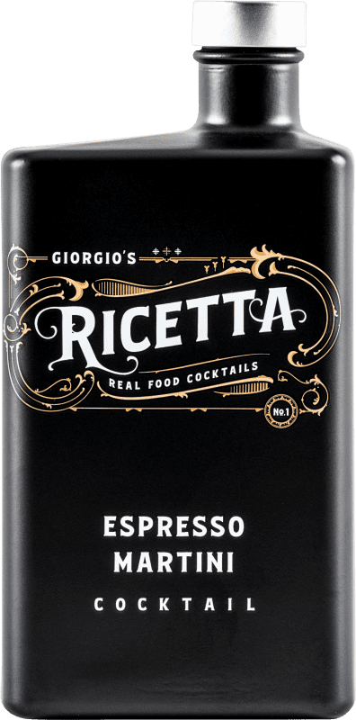 Envío gratis | Aperitivo Bitter Giorgio's Ricetta Italia Botella Medium 50 cl Caffè Espresso — Café Expreso, Dry Martini