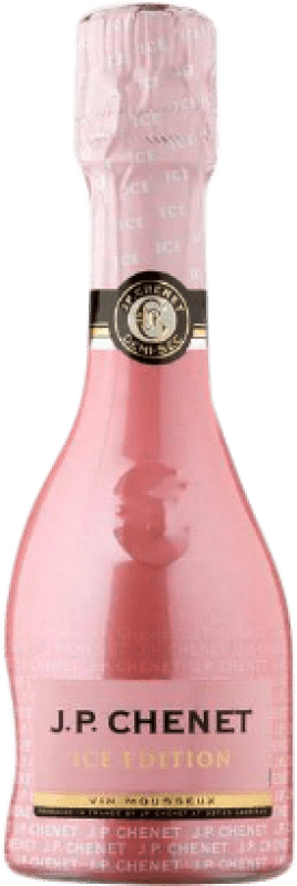 4,95 € Бесплатная доставка | Розовое игристое вино JP Chenet Ice Medium Dry — Полусухой Sparkling — Игристое, Rosé — Розе Мини-бутылка 20 cl
