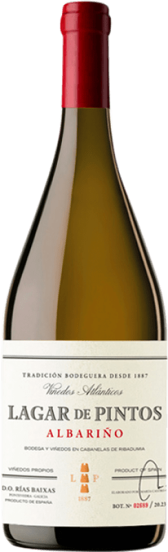 35,95 € 送料無料 | 白ワイン Lagar de Pintos D.O. Rías Baixas マグナムボトル 1,5 L