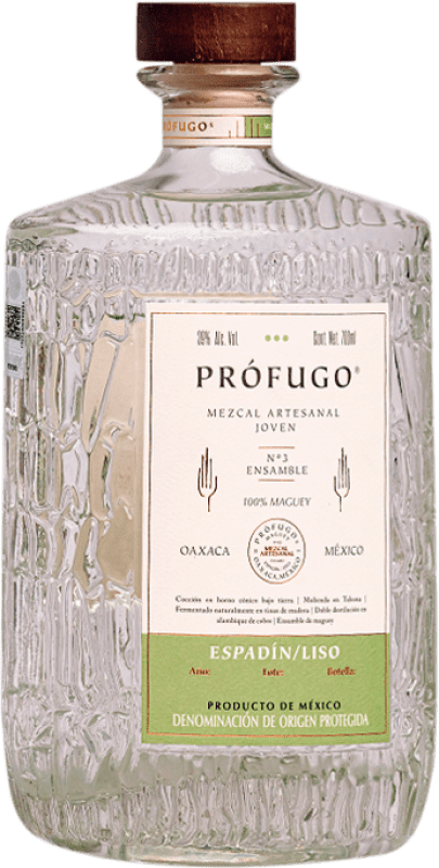 94,95 € | Mezcal Prófugo Liso Artesanal — Artisanal, Espadín Mexico 70 cl