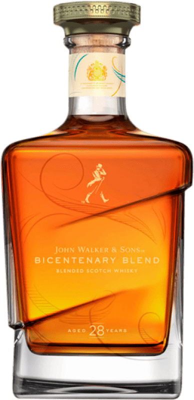 Kostenloser Versand | Blended Whisky Johnnie Walker Bicentenary Schottland Großbritannien 28 Jahre 70 cl