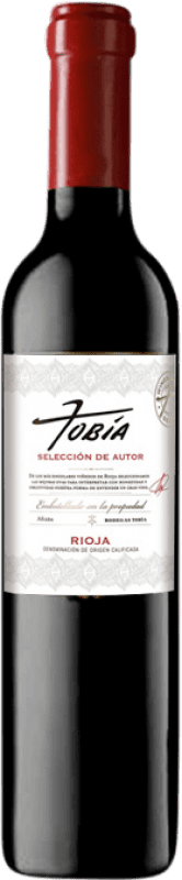 12,95 € Envío gratis | Vino Tinto Tobía Óscar Selección, Signature — de Autor D.O.Ca. Rioja Botella Medium 50 cl
