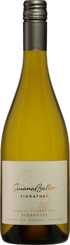 Envoi gratuit | Vin Blanc Susana Balbo Signature Fermenté en Barrique I.G. Mendoza Mendoza Argentine Torrontés 75 cl