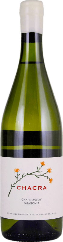 Envoi gratuit | Vin Blanc Chacra I.G. Patagonia Patagonia Argentine Chardonnay Organic — Biologique 75 cl