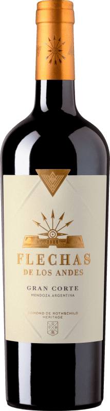 Kostenloser Versand | Rotwein Baron Edmond de Rothschild Flechas de Los Andes Gran Corte I.G. Mendoza Mendoza Argentinien Syrah, Cabernet Franc, Malbec 75 cl
