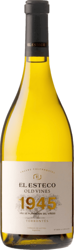 Envío gratis | Vino Blanco El Esteco Old Vines — VV Viñas Viejas I.G. Valle de Cafayate Valle de Cafayate Argentina Torrontés 75 cl