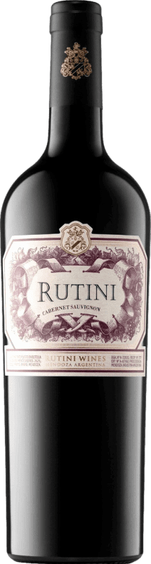Spedizione Gratuita | Vino Rosso Rutini I.G. Mendoza Mendoza Argentina Cabernet Sauvignon 75 cl