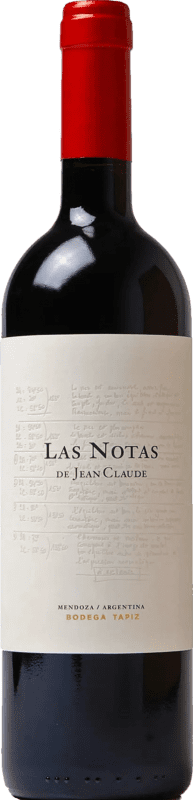 Spedizione Gratuita | Vino Rosso Tapiz Las Notas de Jean Claude I.G. Mendoza Mendoza Argentina Merlot, Cabernet Sauvignon, Cabernet Franc, Petit Verdot 75 cl