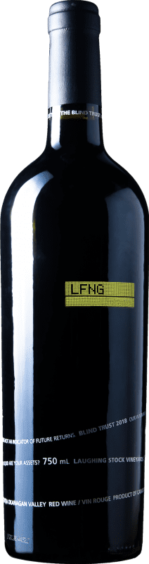 Free Shipping | Red Wine Laughing Stock Blind Trust V.G.A. Okanagan Valley Canada Merlot, Syrah — Shiraz, Cabernet Sauvignon, Cabernet Franc, Malbec, Petit Verdot 75 cl