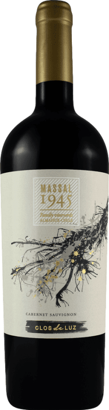 Free Shipping | Red Wine Clos de Luz Massal 1945 I.G. Valle Central Central Valley Chile Cabernet Sauvignon 75 cl
