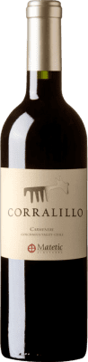 Matetic Corralillo Carmenère Valle de Colchagua Organic — Biologique 75 cl