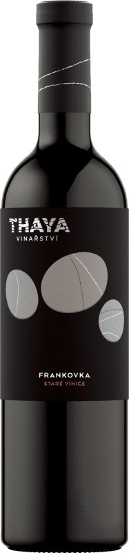 31,95 € Spedizione Gratuita | Vino Rosso Thaya Stare Vinice Frankovka I.G. Moravia