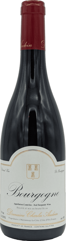 Envío gratis | Vino Tinto Domaine Charles Audoin A.O.C. Bourgogne Borgoña Francia Pinot Negro 75 cl