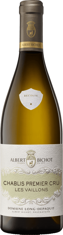 66,95 € Spedizione Gratuita | Vino Bianco Albert Bichot Domaine Long-Depaquit Les Vaillons 1er Premier Cru A.O.C. Chablis