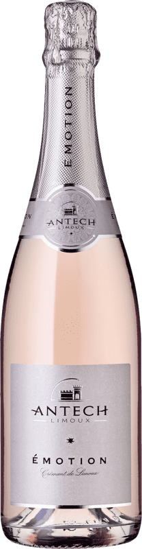 Envio grátis | Espumante Rosé Antech Emotion Rosé A.O.C. Crémant de Limoux Languedoc França Pinot Noir, Chardonnay, Chenin, Mauzac 75 cl