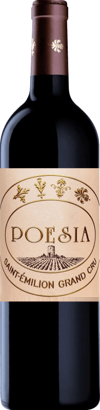 Free Shipping | Red Wine Château Poesia A.O.C. Saint-Émilion Bordeaux France Merlot, Cabernet Franc 75 cl