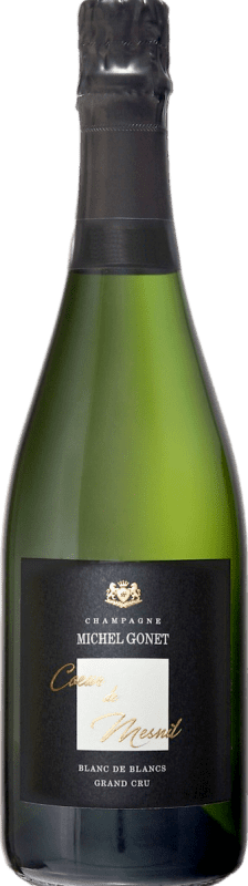 99,95 € Kostenloser Versand | Weißer Sekt Michel Gonet Coeur de Mesnil Grand Cru Grosse Lage, Blanc de Blancs A.O.C. Champagne