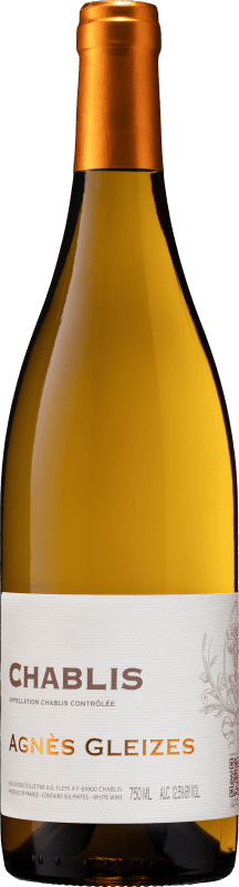 Free Shipping | White Wine Gautheron Agnès Gleizes A.O.C. Chablis Burgundy France Chardonnay 75 cl