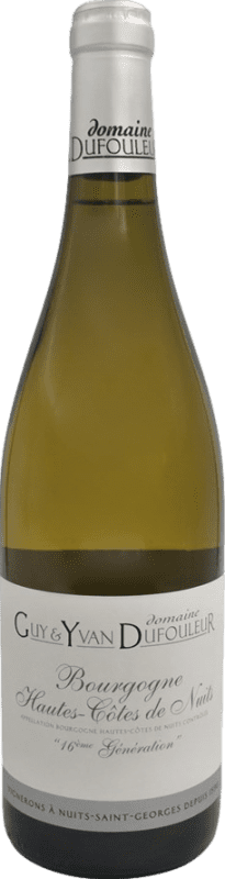 Envío gratis | Vino Blanco Guy & Yvan Dufouleur 16éme Génération A.O.C. Bourgogne Hautes-Côtes de Nuits Borgoña Francia Chardonnay 75 cl