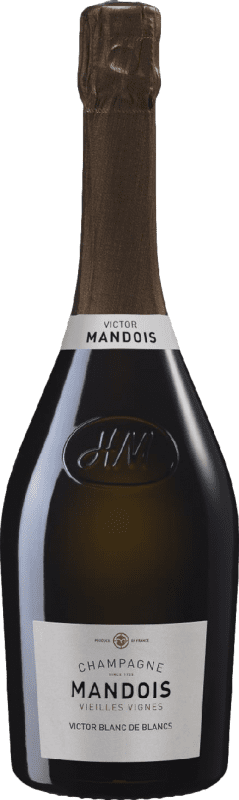 89,95 € Free Shipping | White Sparkling Wine Mandois Victor Cuvée, VV Vieilles Vignes — Old Vines A.O.C. Champagne
