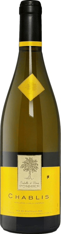 Envoi gratuit | Vin Blanc Isabelle et Denis Pommier A.O.C. Chablis Bourgogne France Chardonnay 75 cl
