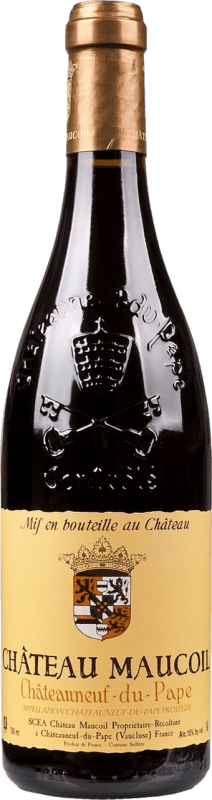 Spedizione Gratuita | Vino Rosso Château Maucoil Tradizionale A.O.C. Châteauneuf-du-Pape Rhône Francia Organic — Bio 75 cl