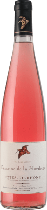 17,95 € | Розовое вино Domaine de La Mordorée La Dame Rosé — Розе A.O.C. Côtes du Rhône Рона Франция Organic — Органический 75 cl