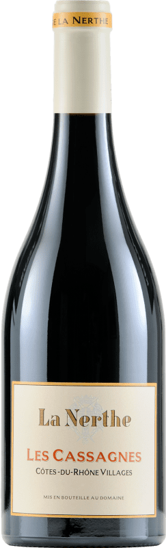18,95 € Envio grátis | Vinho Tinto Château La Nerthe Les Cassagnes Villages A.O.C. Côtes du Rhône Organic — Bio