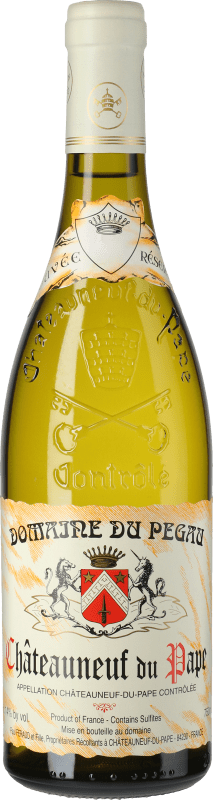 Kostenloser Versand | Weißwein Domaine du Pégau Cuvée Reserve — Gereift A.O.C. Châteauneuf-du-Pape Rhône Frankreich Garnacha — Grenache, Roussanne, Bourboulenc, Clairette 75 cl