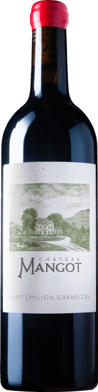 Free Shipping | Red Wine Château Mangot Grand Cru A.O.C. Saint-Émilion Bordeaux France Merlot, Cabernet Sauvignon, Cabernet Franc 75 cl