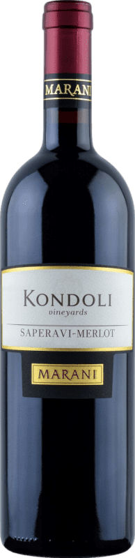18,95 € | Vinho Tinto Marani Kondoli Vineyards Saperavi Merlot I.G. Kakheti Kakheti Georgia Merlot, Saperavi 75 cl