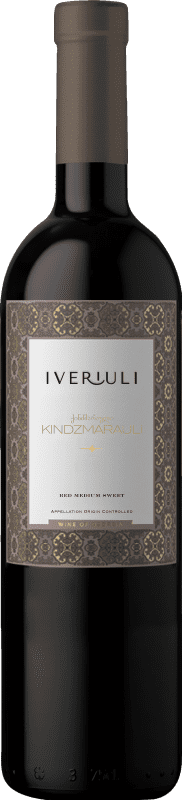 Spedizione Gratuita | Vino Dolce Tbilvino Iveriuli P.D.O. Kindzmarauli Kakheti Georgia Saperavi 75 cl