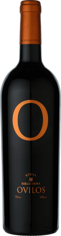 Kostenloser Versand | Rotwein Ktima Biblia Chora Ovilos Macedonia Griechenland Cabernet Sauvignon 75 cl